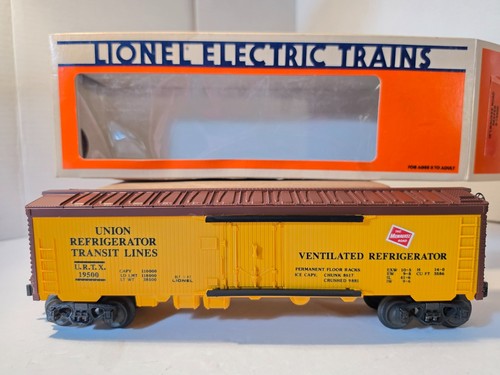 Refrigerador Union vintage 1987 Lionel 6-19500 Milwaukee Road Reefer URTX 19500 | Zustand: New
