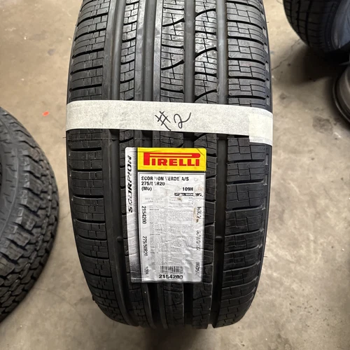 New Pirelli Scorpion Verde All Season 275/50R20 109H A/S Performance