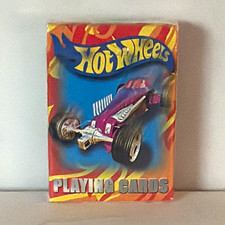 Hot Wheels 2001 Sealed Playing Cards Deck, Unopened, Bicycle 