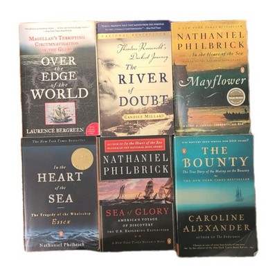 Great Historical Sea Stories Lot of 6
