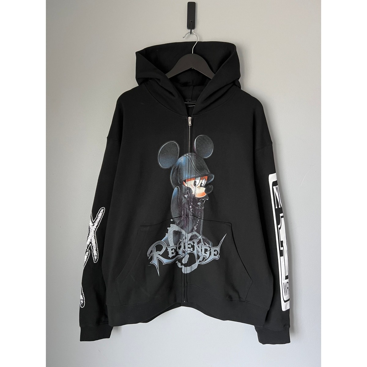 トップス revenge foodie xxxtentacion REVENGE KILL HOODIE ORANGE BLACK XXXTENTACION SIZE MEDIUM