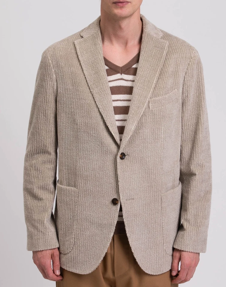 RRP€1020 BOGLIOLI Corduroy Blazer Jacket IT52 US42 XL Wool Blend Made in Italy - Image 3 of 4