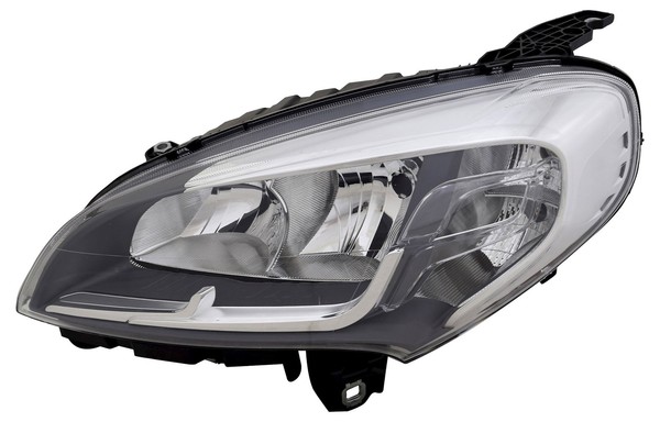 Scheinwerfer Links FüR Fiat Doblo 152 263 Ab 2015- Chrom H7 Halogen LWR Motor-image