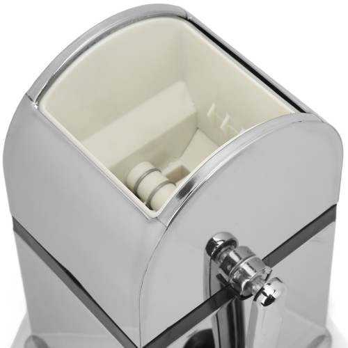 Manual Ice Crusher Hand Crank Shaved Ice Machine with Transparent Cover - Picture 11 of 12