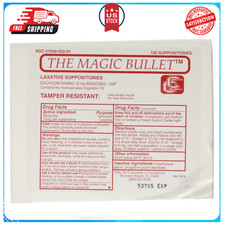 Magic Bullet Suppository Part No. CCMB100 Concepts in Confidence MMED-CICCCMB100
