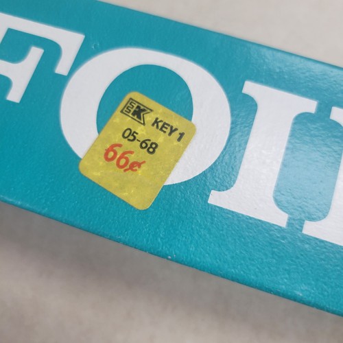 KMart Pure Aluminum Heavy Duty Broiler FOIL  SEALED  VTG  Kmart .66 Cent Tag  - Picture 2 of 6