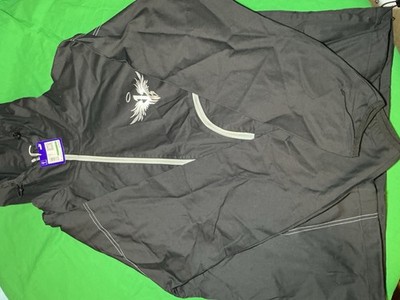 Puma Essential Mens LARGE Melo X Toxic Dime Full Zip Jacket 2.0