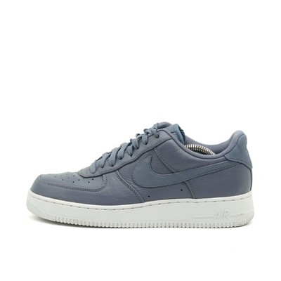 Nike Herren Air Force 1 Schuh EU 42.5 Blau 905345-003 Ikonischer Swoosh