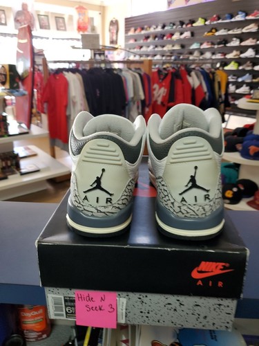 Size 6.5 Jordan 3 Retro Hide N' Sneak (Gs) - Picture 5 of 7