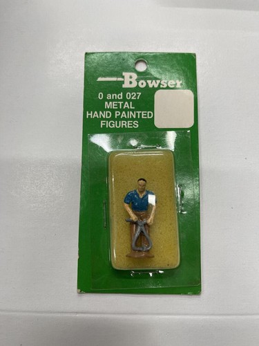 Figura de trabajador Bowser 13716 O de metal pintada a mano con pinzas en pista | Zustand: New