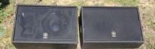 2 Yamaha CM12V Passive 12  2 Way Floor Monitors 350W/700W