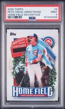 Topps 2026 Series 1 Home Field Advantage HA-8 Pete Crow-Armstrong PSA 9 Cubs