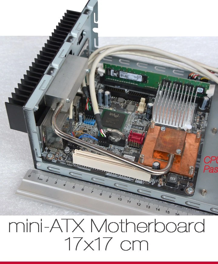 Mini Computer Cube CPU 1.6 GHz CD-ROM 12V Power Windows XP Old School Games - Image 4 of 4