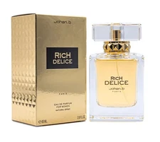 Rich Delice by Johan.b 2.8 oz EDP Perfume for Women Brand New In Box
