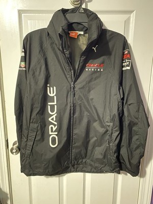 Oracle Sail Racing Jacket Windbreaker Adult MEDIUM Black Team USA America's Cup