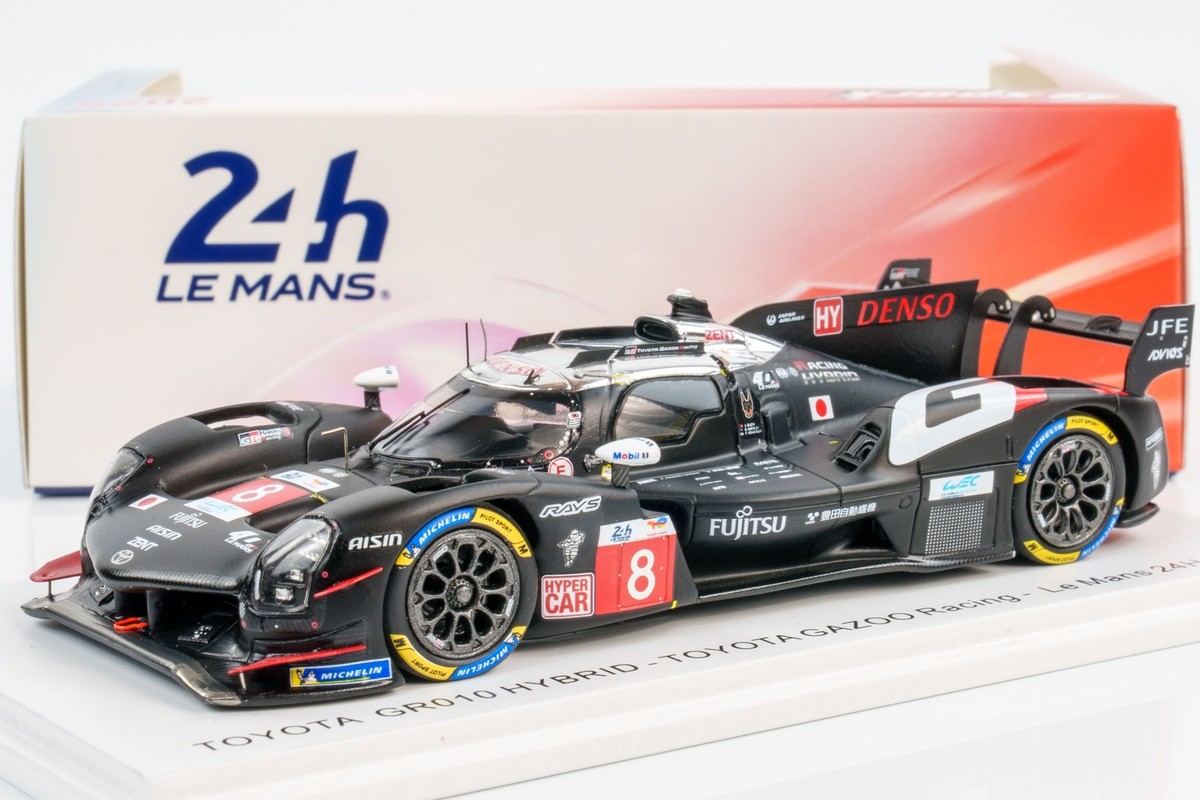 ミニカー TOYOTA GAZOO RACING GR010 HYBRID #7 2025 Spark - 1:43 Toyota GR010 Hybrid No.8 Toyota Gazoo Racing 2025 24h