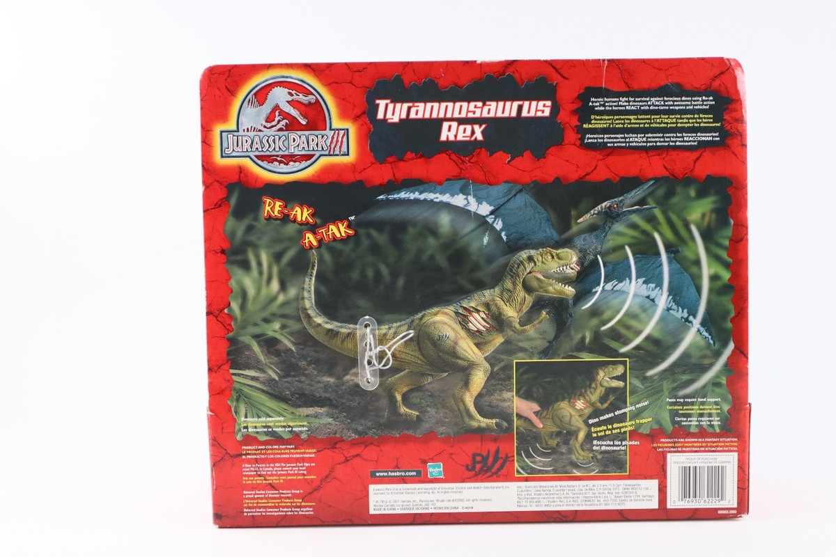 Jurassic Park III Tyrannosaurus Rex Re-ak A-tak Electronic Figure