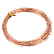 0.6mm Copper Wire, 16 Meters/52.5ft Pure Copper Flexible Wire Coil Craft Wire
