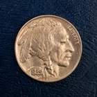 New Listing1935 Buffalo Nickel, Uncirculated, Strong Luster, Better Date BU D304