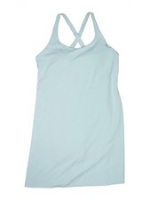 Uniqlo Women Blue Casual Dress M