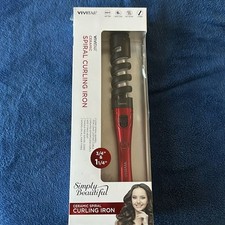 Vivitar ceramic spiral curling iron
