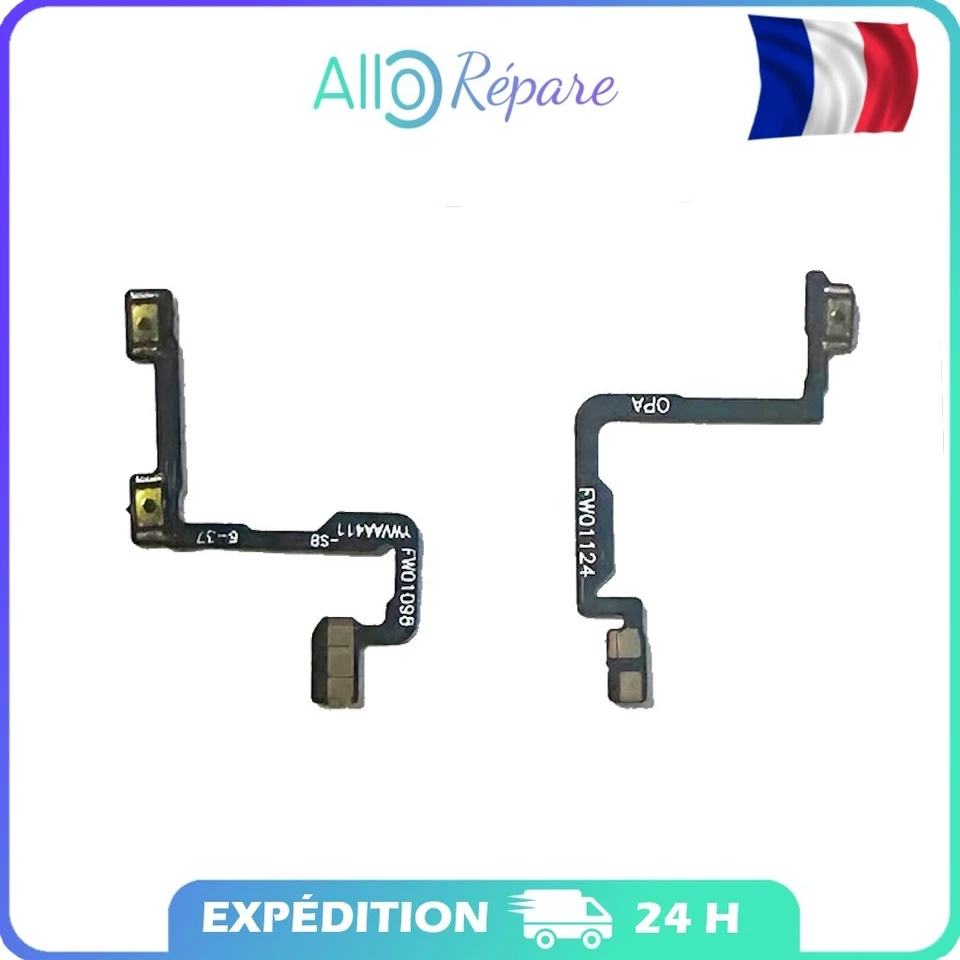 Nappe BOUTON POWER ON/OFF + volume Pour Oneplus Nord 2 / Nord 2T 5G