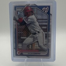 Bowman Prospects 1st Bowman Rookie Dylan Crews #BP-23 Nationals MLB