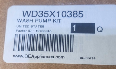 #ad WD35X10385 GE OEM DW PUMP $50.00