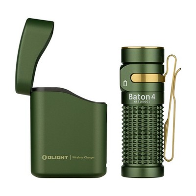 Baton 4 kit Mini LED Taschenlampe Wiederaufladbare mit dimmbarem Ladecase