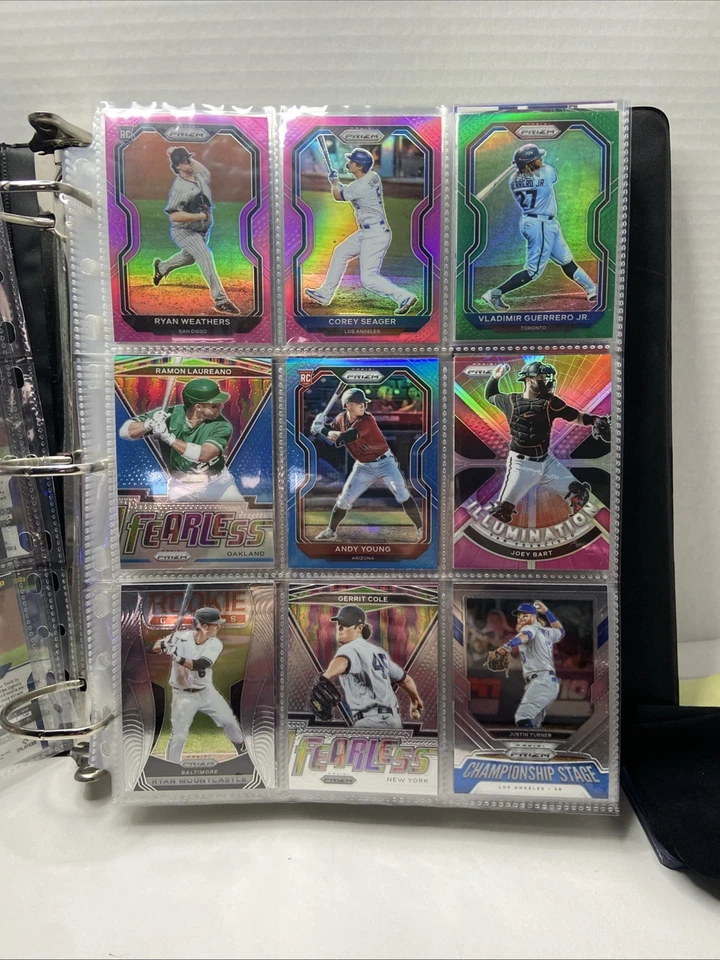 Лот из 162 бейсбольных карточек — 2021 Prizm & 2022 Donruss RC, вставки + параллели ЧИТАЙТЕ! - Изображение 3 из 4