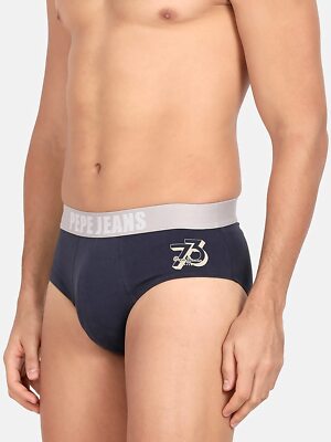 Pepe Jeans Innerwear Men's Cotton Brief Ultra soft combed cotton - Regular Fit