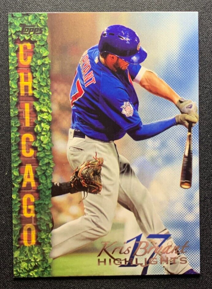 2018 Topps Kris Bryant Highlights Blue #KB-2 Kris Bryant Cubs