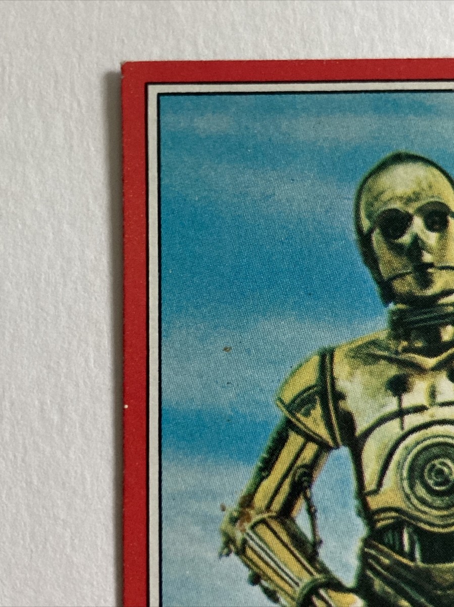 1977 Topps STAR WARS Red Series 2 card #98 See-Threepio C
