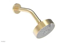 Phylrich K837/004 Showerhead 4-1/2" Contemporary Multi-Function in SATIN BRASS