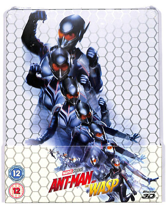 EBOND Antman And The Wasp Blu-ray 3d + Blu-ray Steelbook