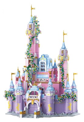 ZHE GAO 612011   Dream Castle   4.780 Klemmbausteine (Mini Bricks)