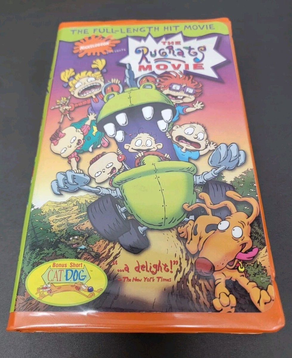 The Rugrats Movie VHS 1998 Nickelodeon Clamshell Full Length Hit 