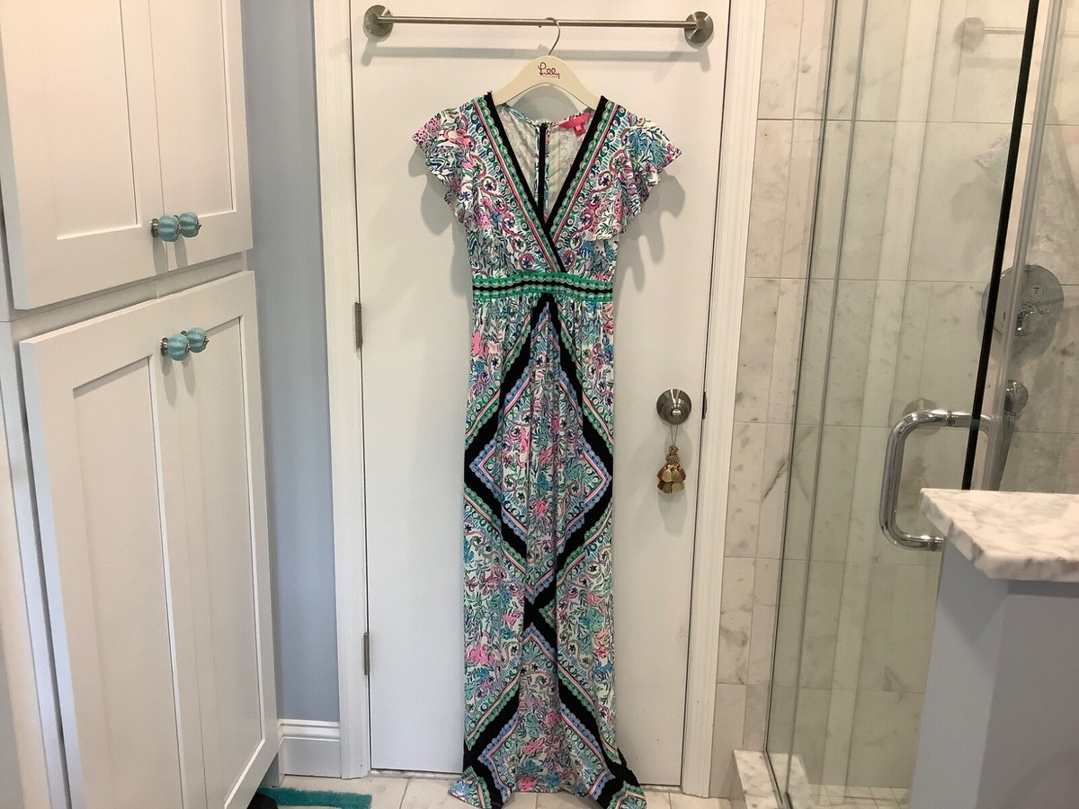 chinese dress ladies Women's UPF 50+ Kaden Chillylilly Maxi Dress in Pink