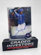 2022 Bowman Chrome Sebastian Espino Prospect Autograph Auto #CPASE Blue Jays