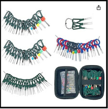 Terminal Removal Tool Kit, 77 Pieces Strong Durable Depinning Tool Electrical 