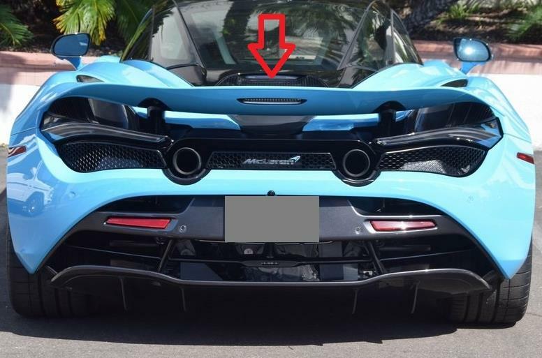 2017-2022 McLaren 720s Rear Wing Upper Spoiler Stabilizer Remanufactured OEM OE