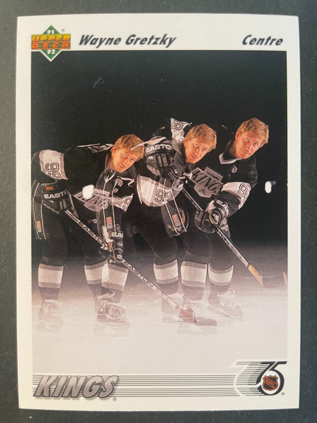 Wayne GRETZKY 1991-92 Upper Deck Hockey #437 Los Angeles Kings
