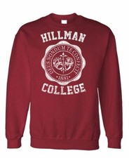 HILLMAN COLLEGE - hbcu university retro tv 90's show - Fleece Sweatshirt
