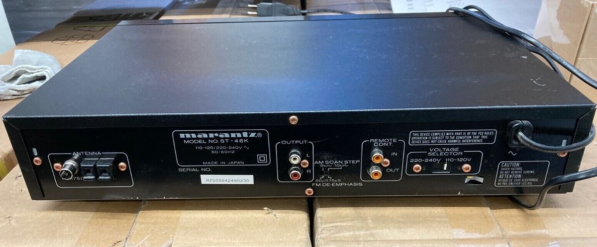 Marantz ST-46 FM/AM Tuner | eBay Marantz ST-46 FM/AM Tuner | eBay