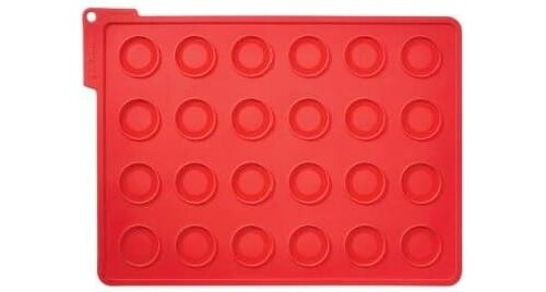 GHIDINI Stampo per Macarons 24 Posti La Pasticceria di Precisione Iginio Massari
