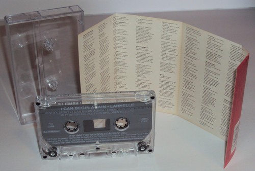 I Can Begin Again by Larnelle Harris Music Cassette Tape Christian Gospel - Picture 3 of 4