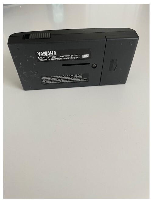 Yamaha Yt1200 YT 1200 YT1200 Guitar Bass Auto Tuner No Manual Musician