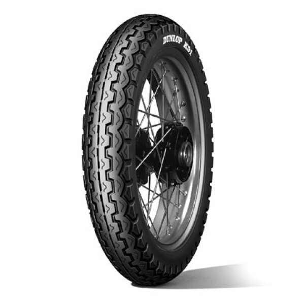 Classic Motorcycle tyre DUNLOP 3.60 -19 52H FRONT K81 TT100 Suzuki
