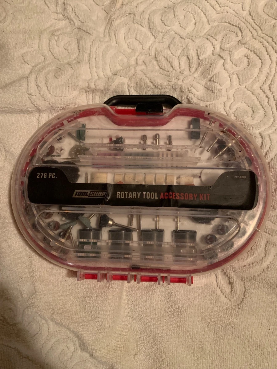 Tool Shop Rotary Accessory Kit It Is Missing Some pieces eBay