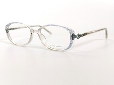 Tres Jolie by Marchon 164 320 Eyeglasses Frames NEW: Crystal Blue REG 53-16-135